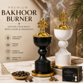 Premium Bakhoor Burner | Luxury Arabian Incense & Oud Burner for Home Decor