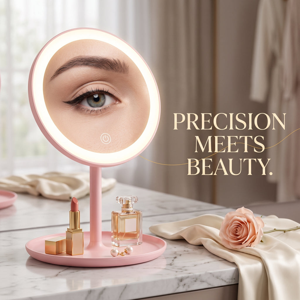 Portable LED Makeup Mirror