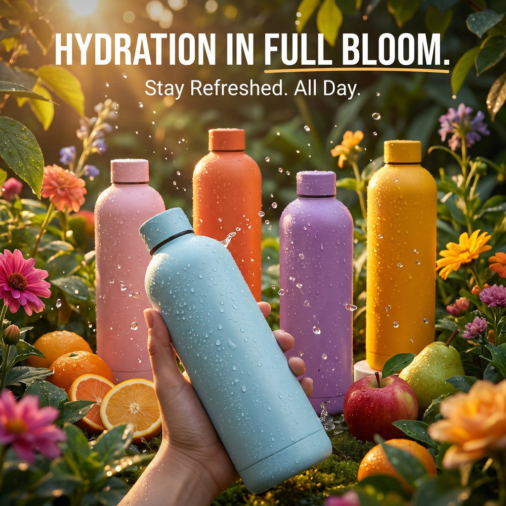 Soft Stainless Steel Thermal Bottles