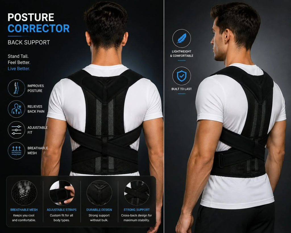 Adjustable Posture Support Belt