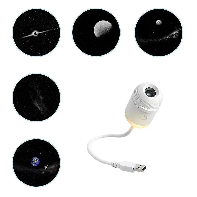 6-in-1 USB Galaxy Star Projector