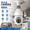 1080p WiFi Bulb Security Camera – 360° View & Two-Way Audio
