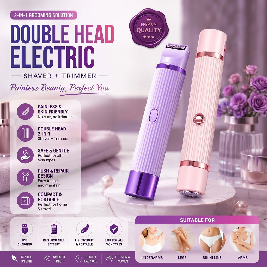 2 in 1 Shaver + Trimmer