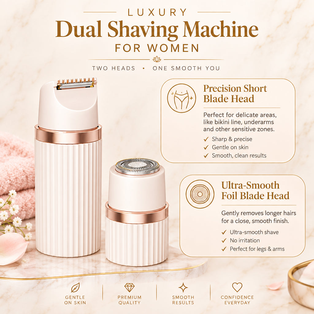 2 in 1 Shaver + Trimmer