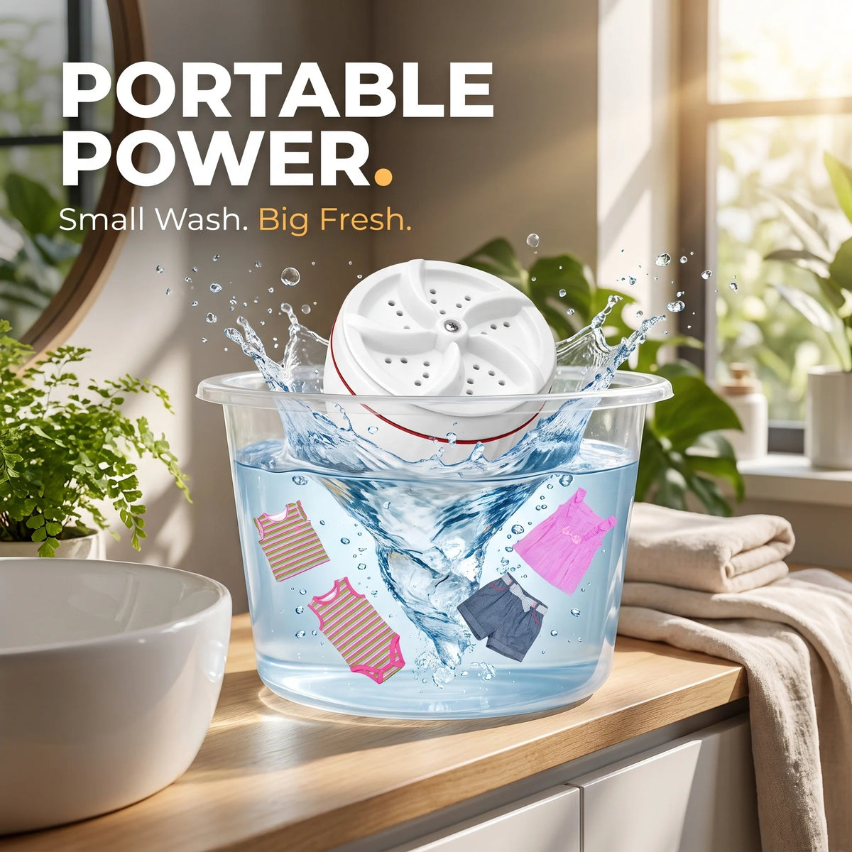 Portable Clothes Washer